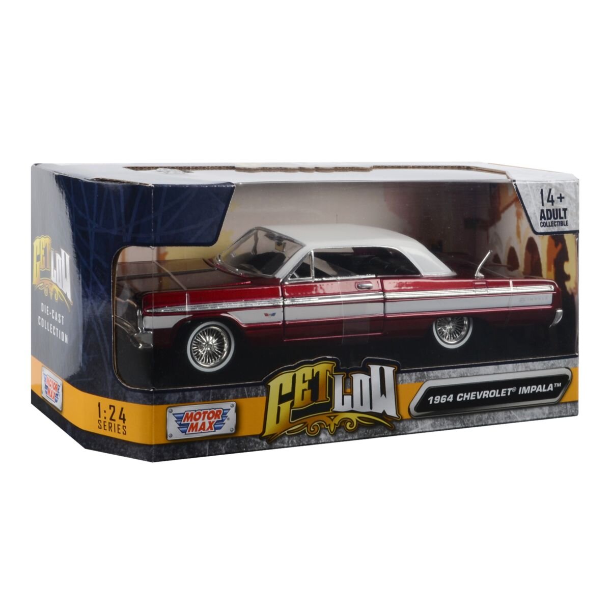 Motormax Masinuta 1964 Chevrolet Impala Get Low 1:24