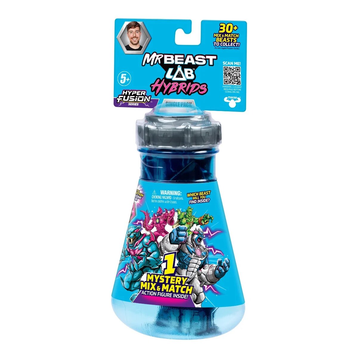 MrBeast Lab Creaza propria figurina Mr Beast Lab Hybrid Mystery Mix and Match