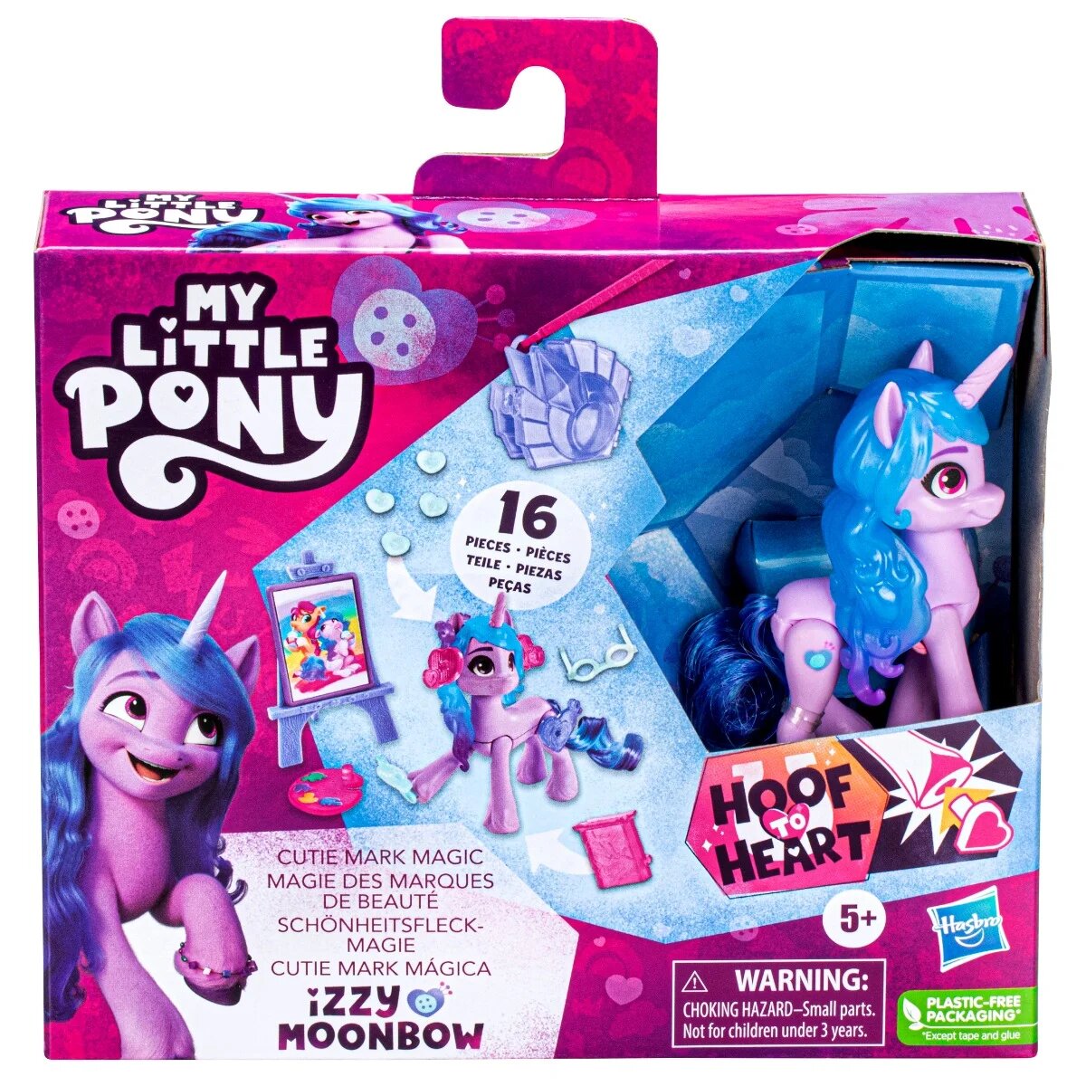 My Little Pony Figurina cu accesorii Cutie Mark Magic Izzy Moonbow F5252