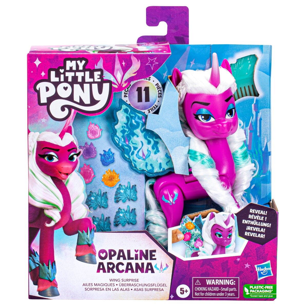 My Little Pony Figurina cu accesorii pentru par Opaline Arcana F6447