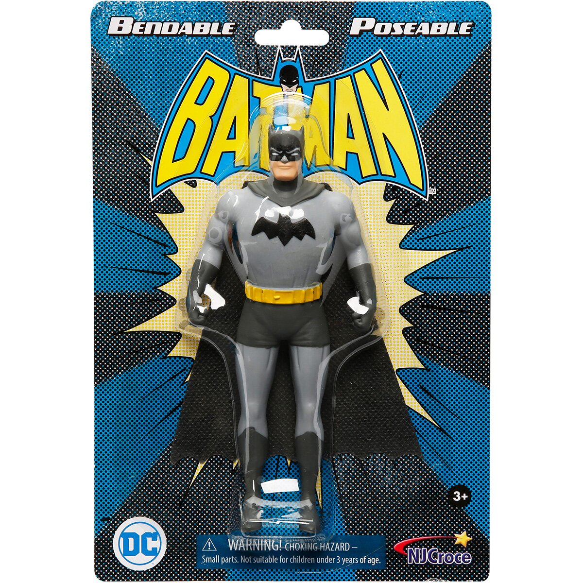 N.J. Croce Figurina flexibila Batman New Frontier 13 cm