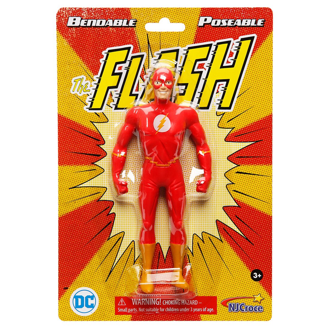 N.J. Croce Figurina flexibila The Flash 14 cm