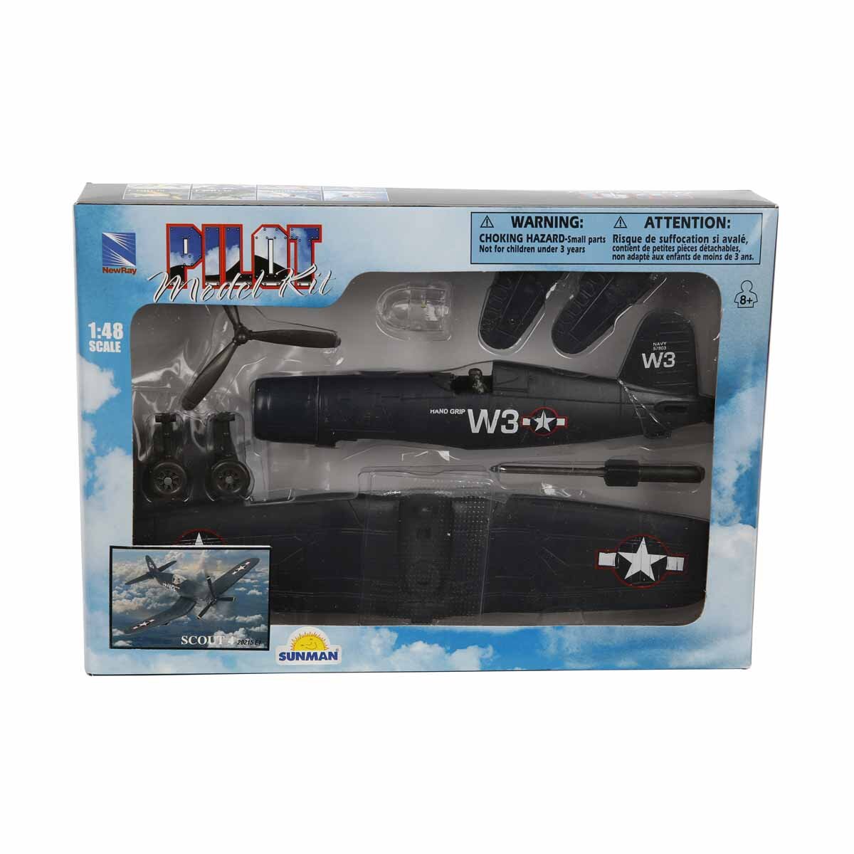 New Ray Avion de lupta cu pilot Scout 4 1:48