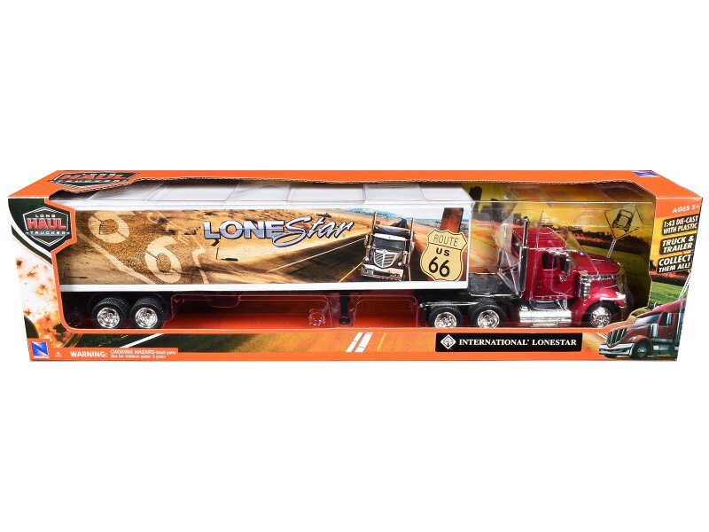 New Ray Camion din metal Lonestar Dry Van Route 66