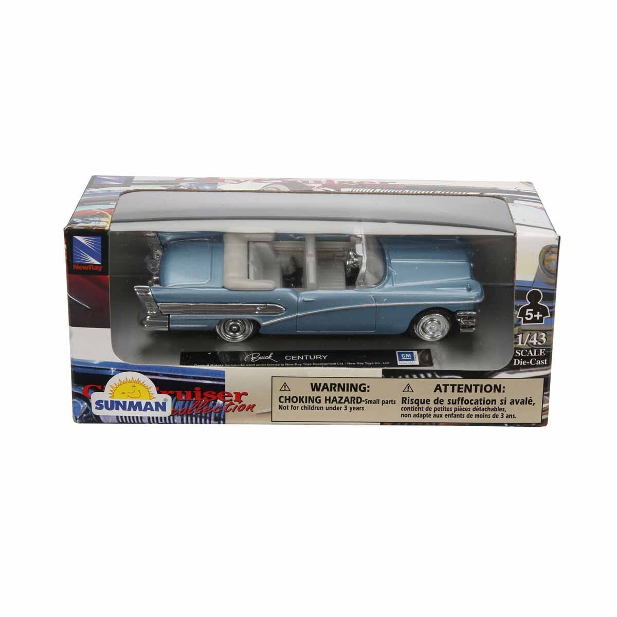 New Ray Masina metalica Buick Century 1:43 Blue