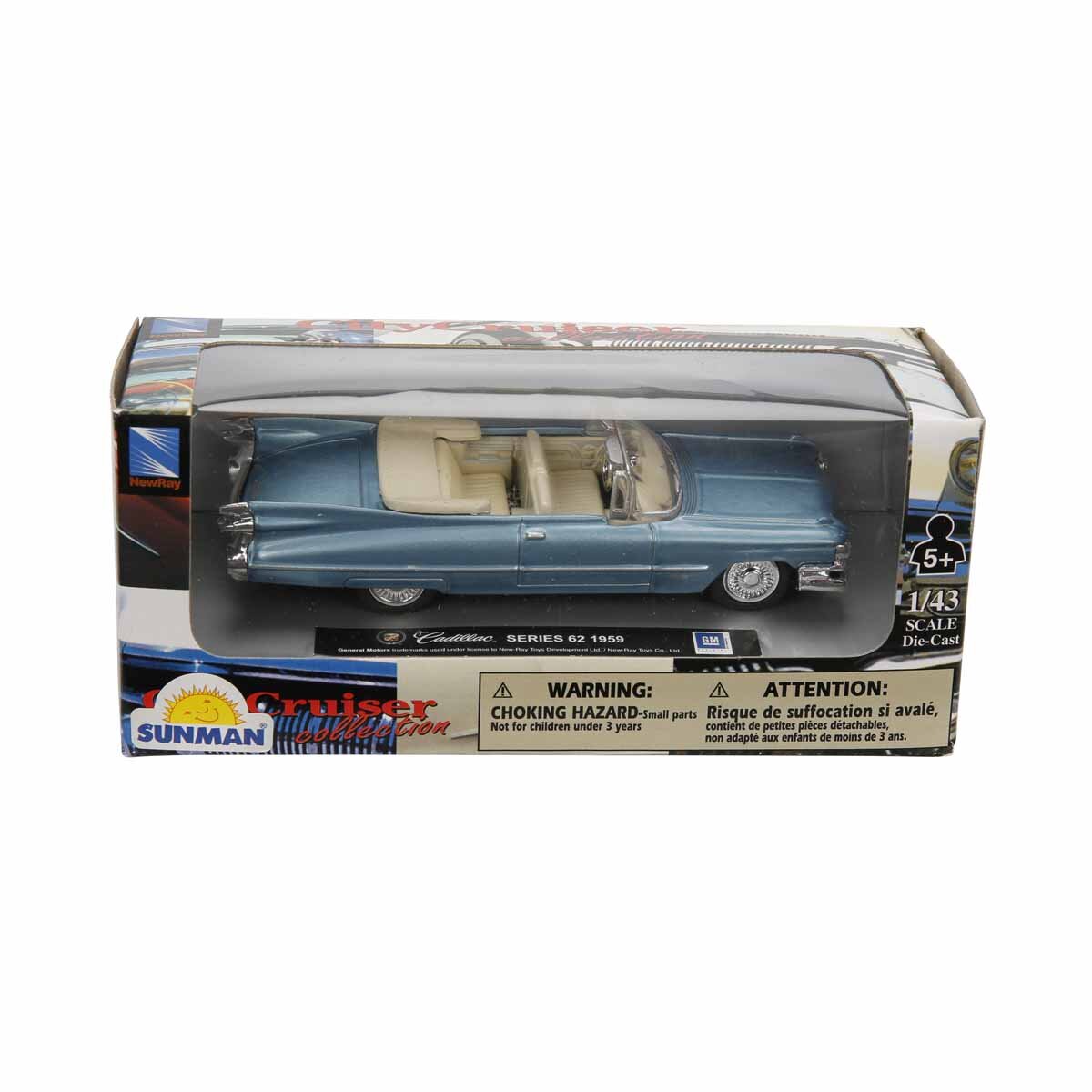 New Ray Masina metalica Cadillac Series 62 1959 1:43