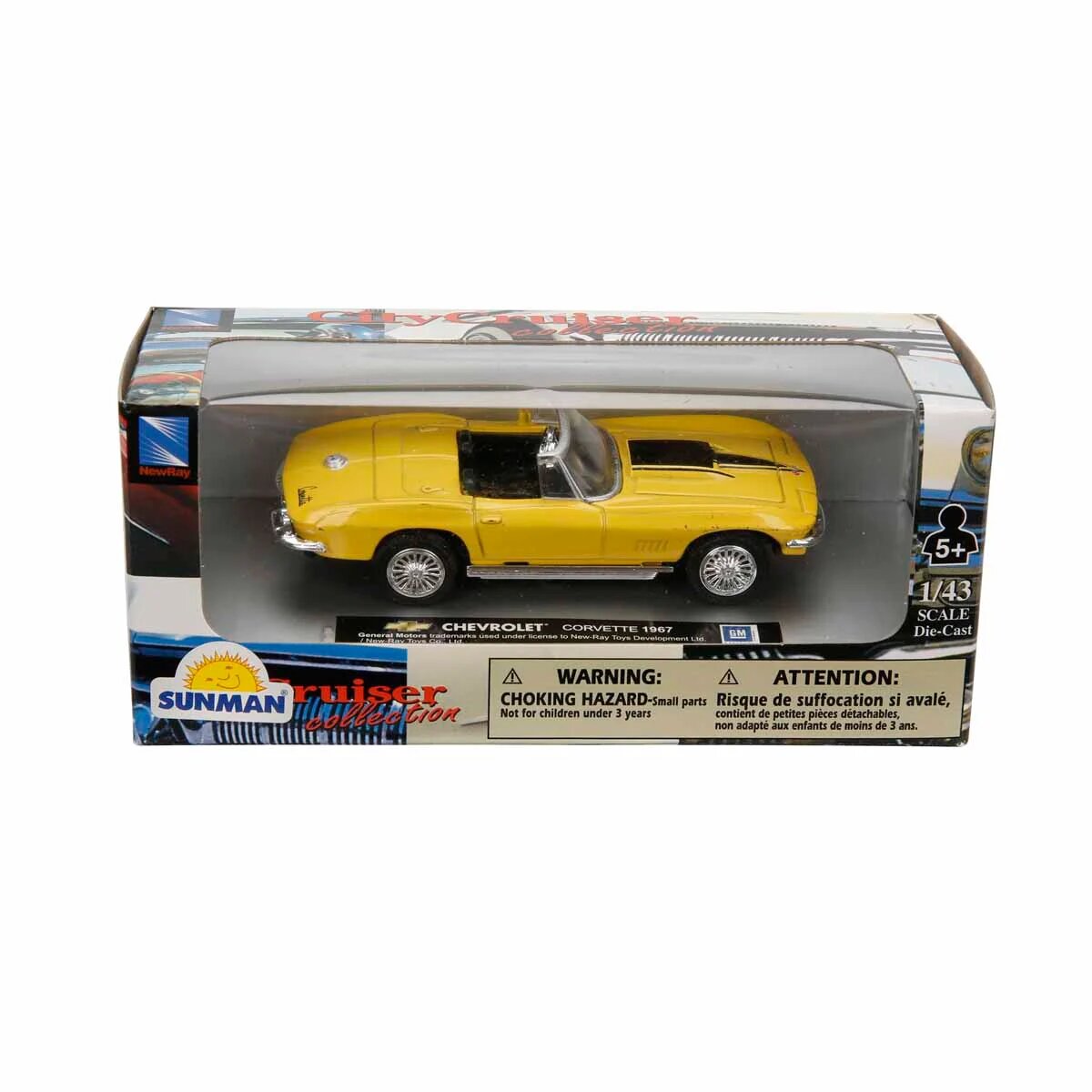 New Ray Masina metalica Chevrolet Corvette 1967 1:43
