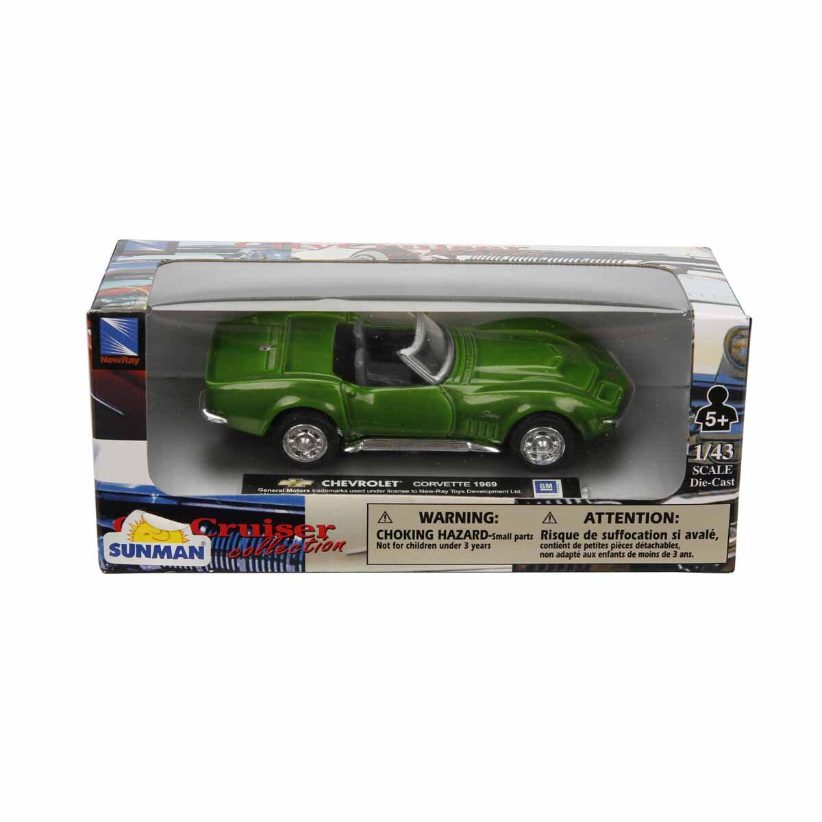 New Ray Masina metalica Chevrolet Corvette 1969 1:43
