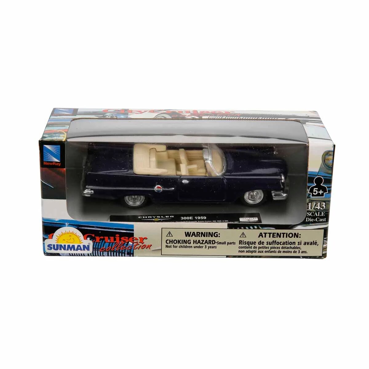 New Ray Masina metalica Chrysler 300E 1959 1:43
