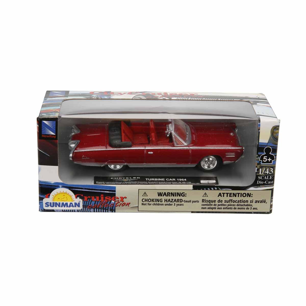 New Ray Masina metalica Chrysler Turbine Car 1964 1:43