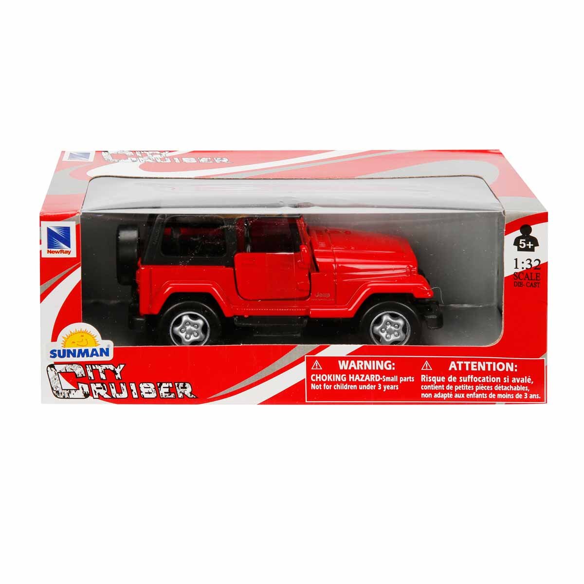 New Ray Masina metalica Jeep Wrangler 1:32