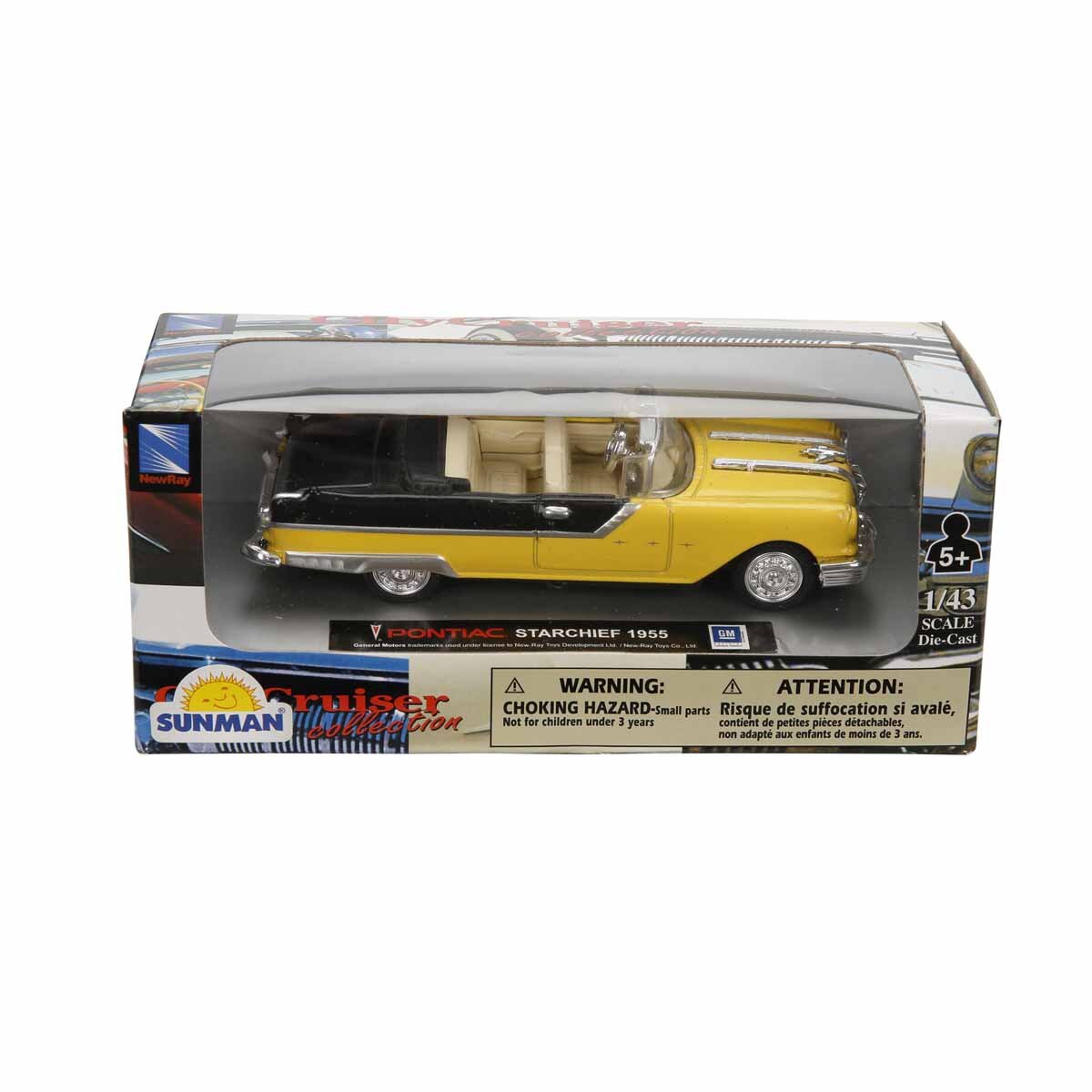 New Ray Masina metalica Pontiac Starchief 1955 1:43