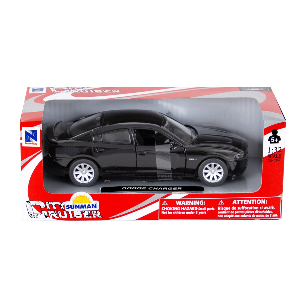 New Ray Masina sport metalica Dodge Charger 1:32