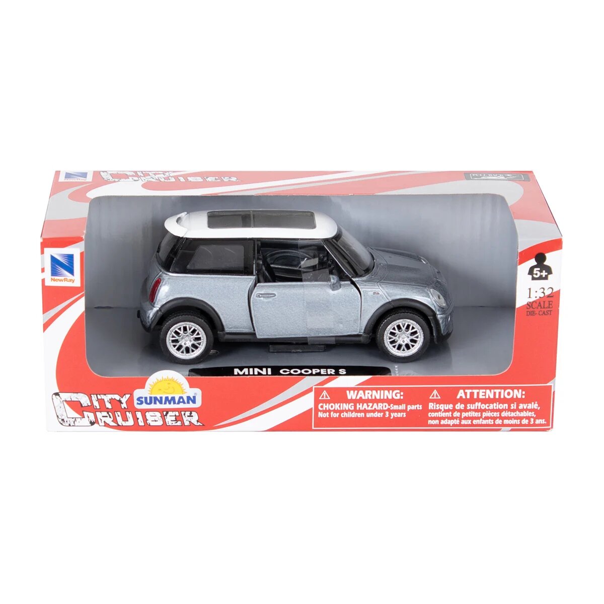 New Ray Masina sport metalica Mini Cooper S 1:32