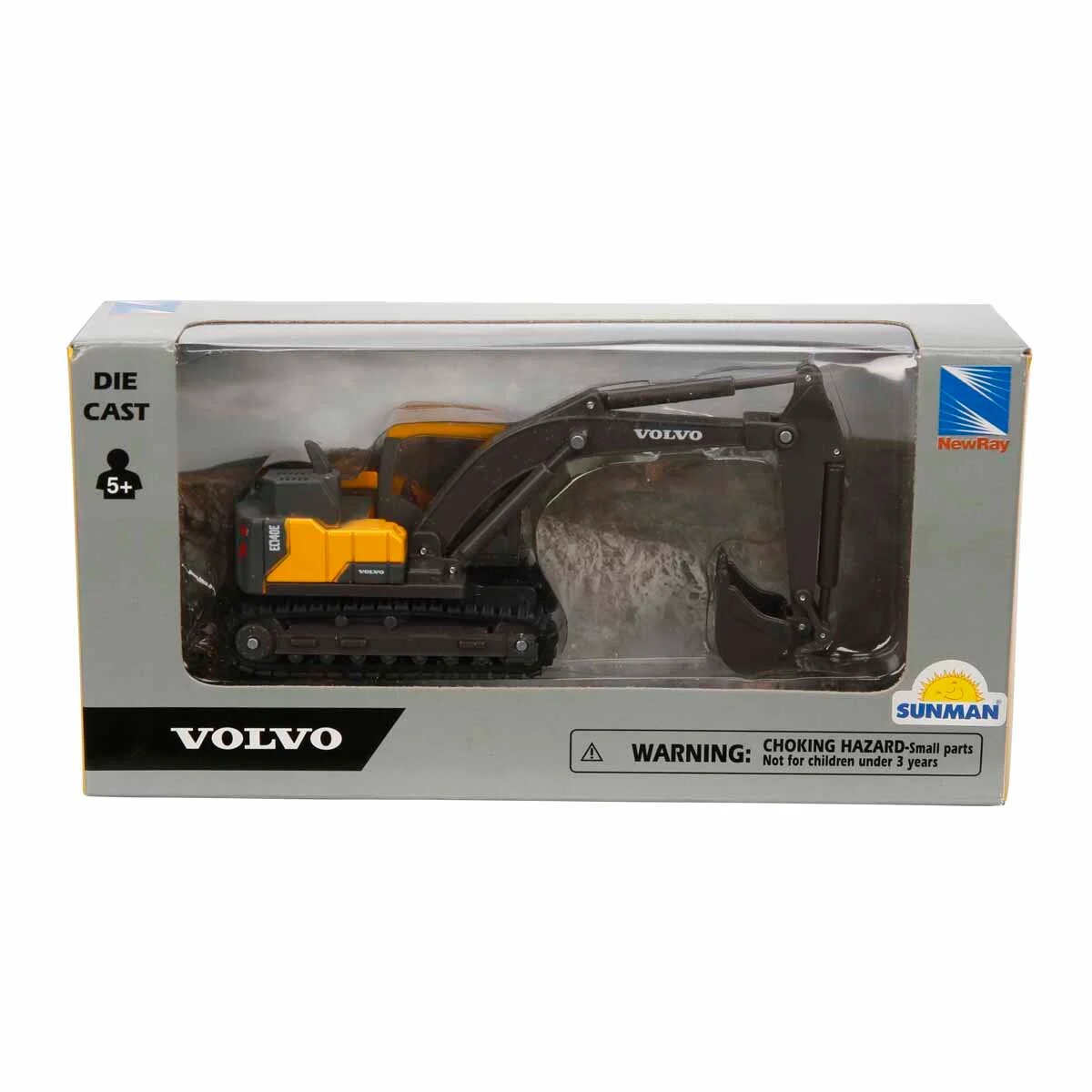 New Ray Mini vehicul de constructie Volvo Excavator 1:50