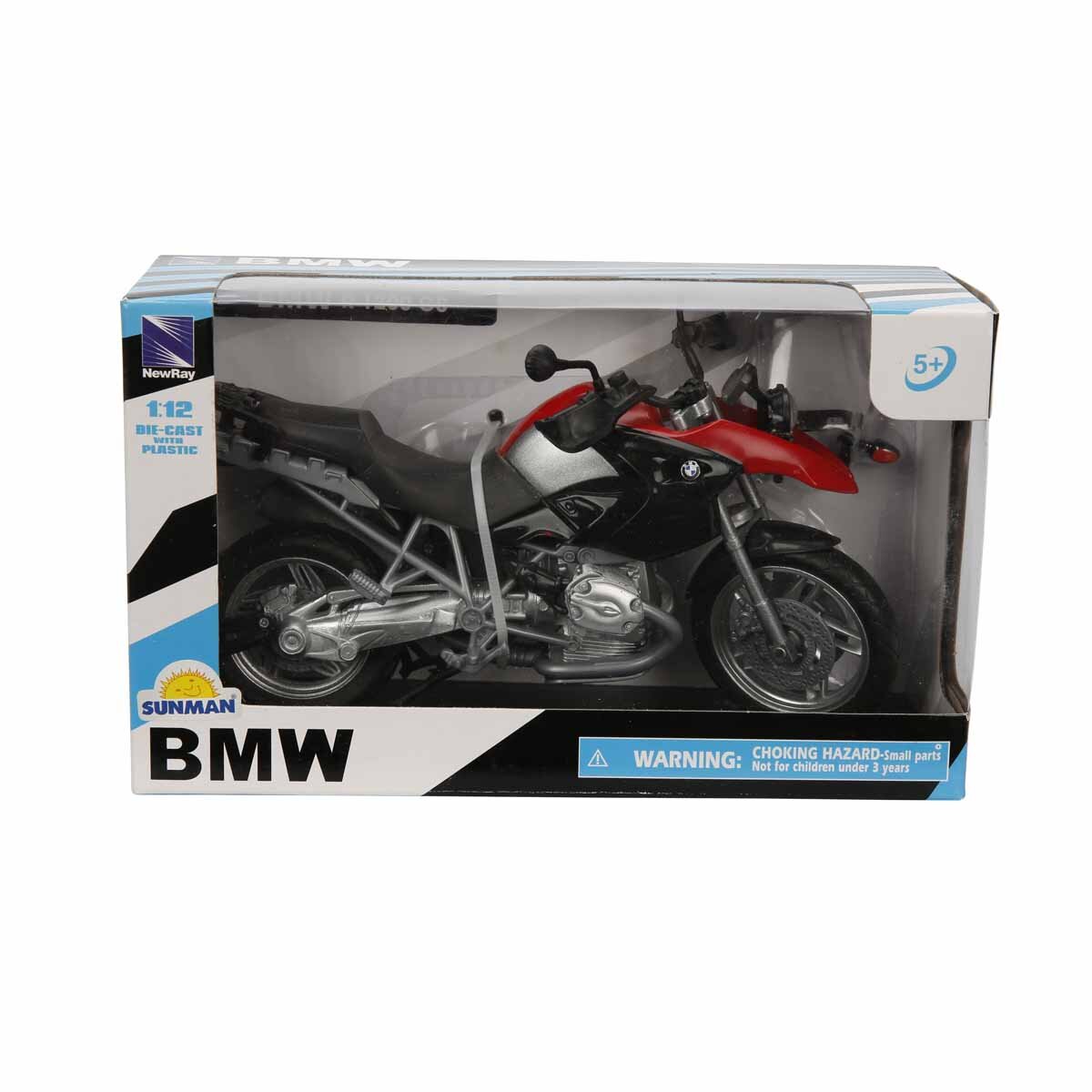 New Ray Motocicleta metalica BMW R1200GS 1:12