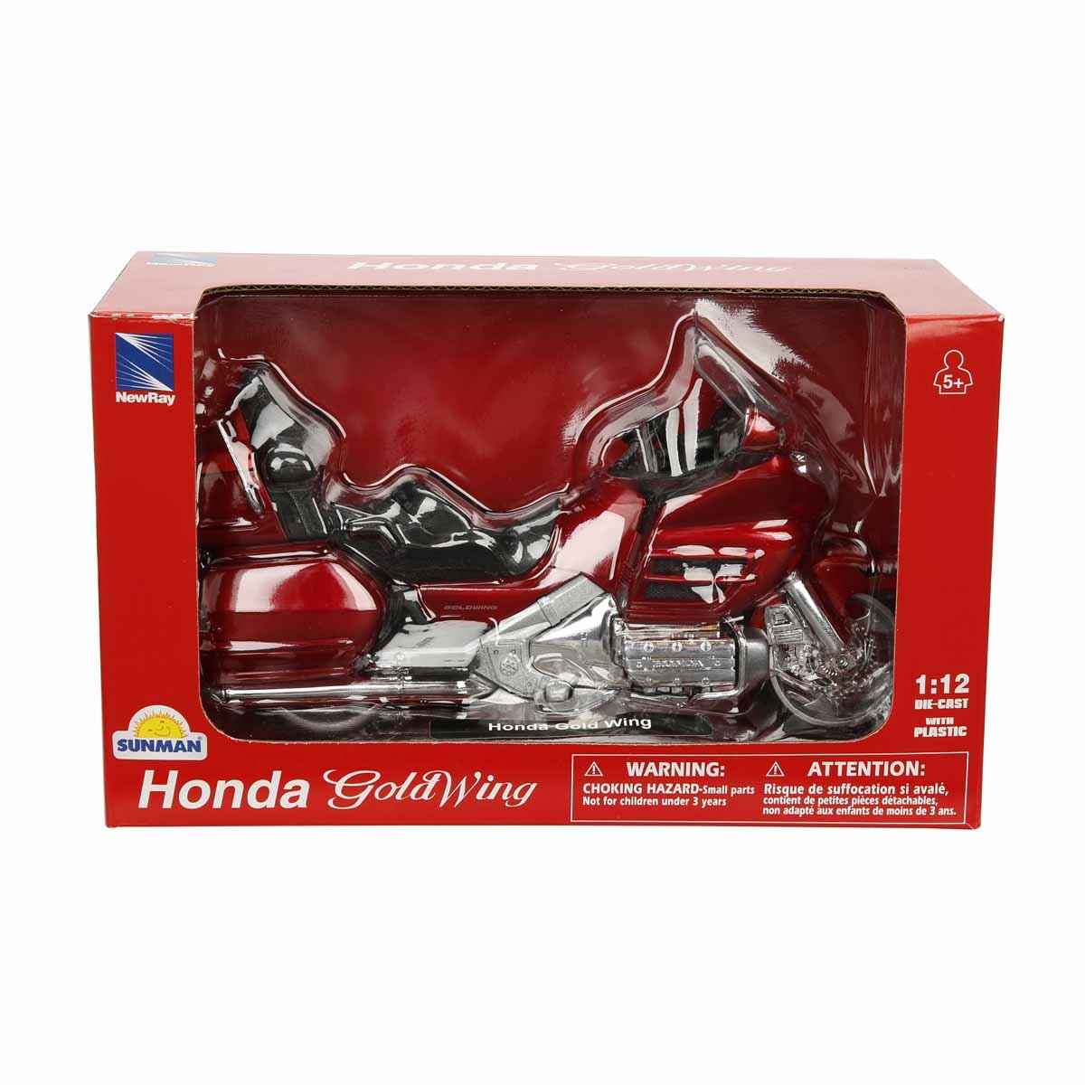New Ray Motocicleta metalica Honda Gold Wing 2010 1:12