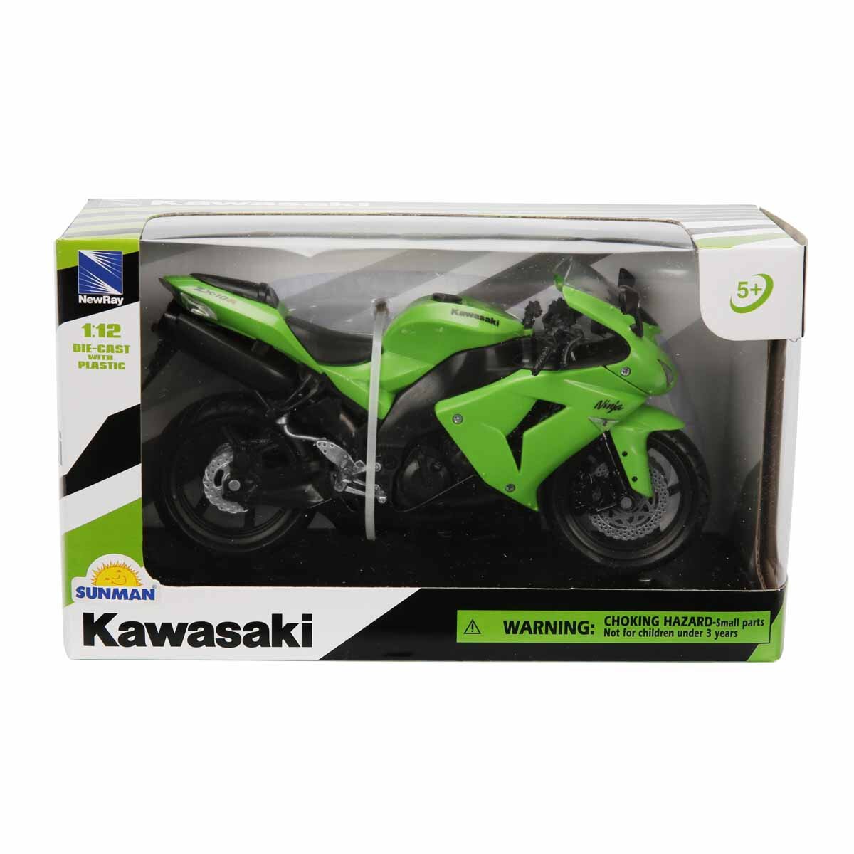New Ray Motocicleta metalica Kawasaki ZX-10R 1:12