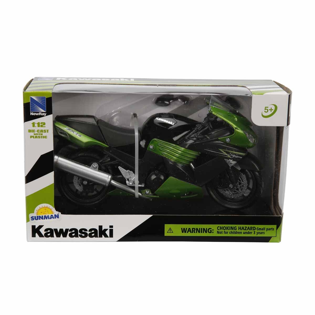 New Ray Motocicleta metalica Kawasaki ZX-14 2011 1:12