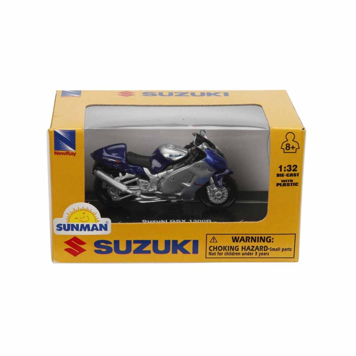 New Ray Motocicleta metalica Suzuki GSX 1300R 1:32