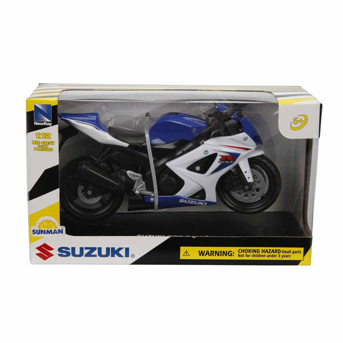 New Ray Motocicleta metalica Suzuki GSX-R 1000 2008 1:12
