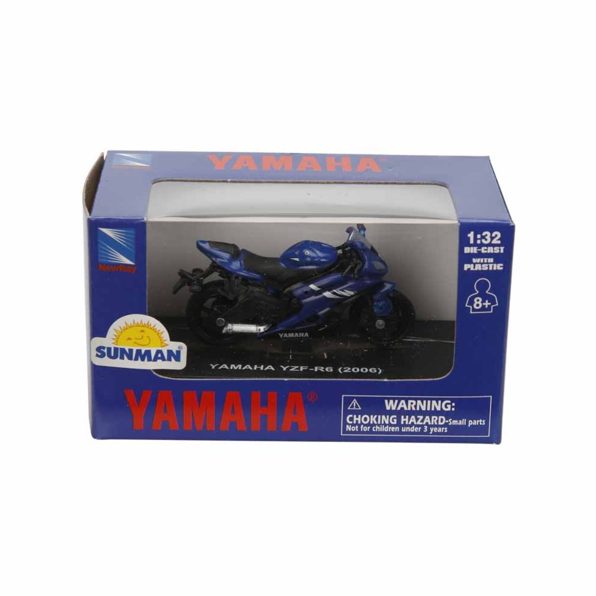 New Ray Motocicleta metalica Yamaha YZF-R6 2006 1:32