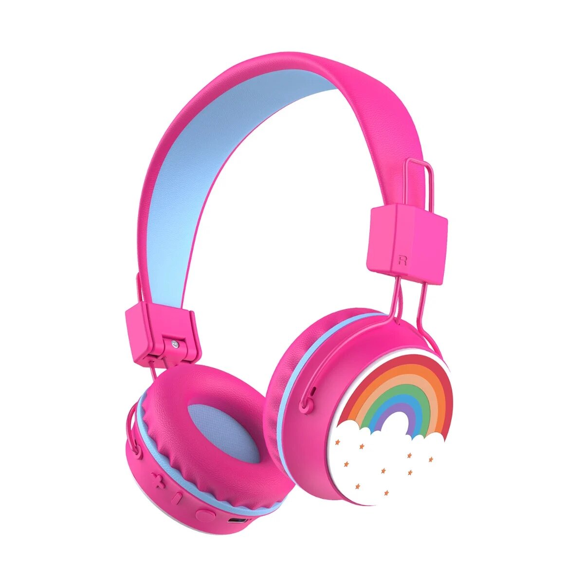 Noriel Casti audio on-ear pliabile Curcubeu