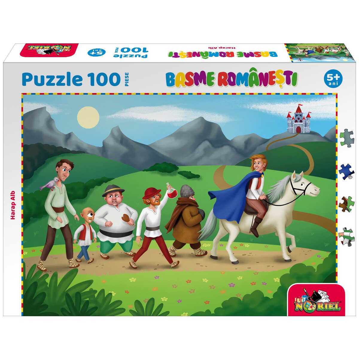 Noriel Puzzle Puzzle 100 piese Noriel Basme Romanesti Povestea lui Harap Alb