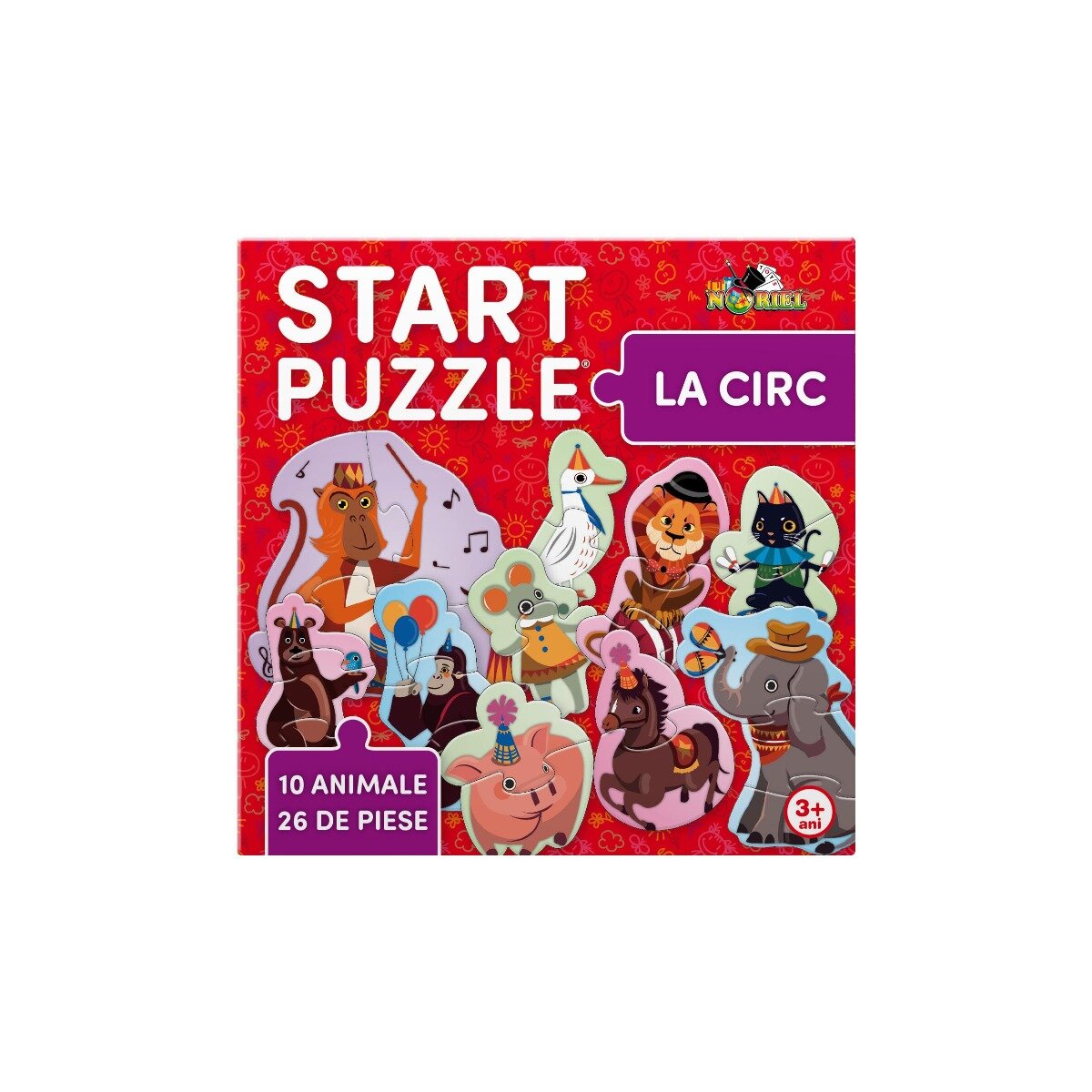 Noriel Puzzle Start Puzzle La circ (2 3 si 4 piese)