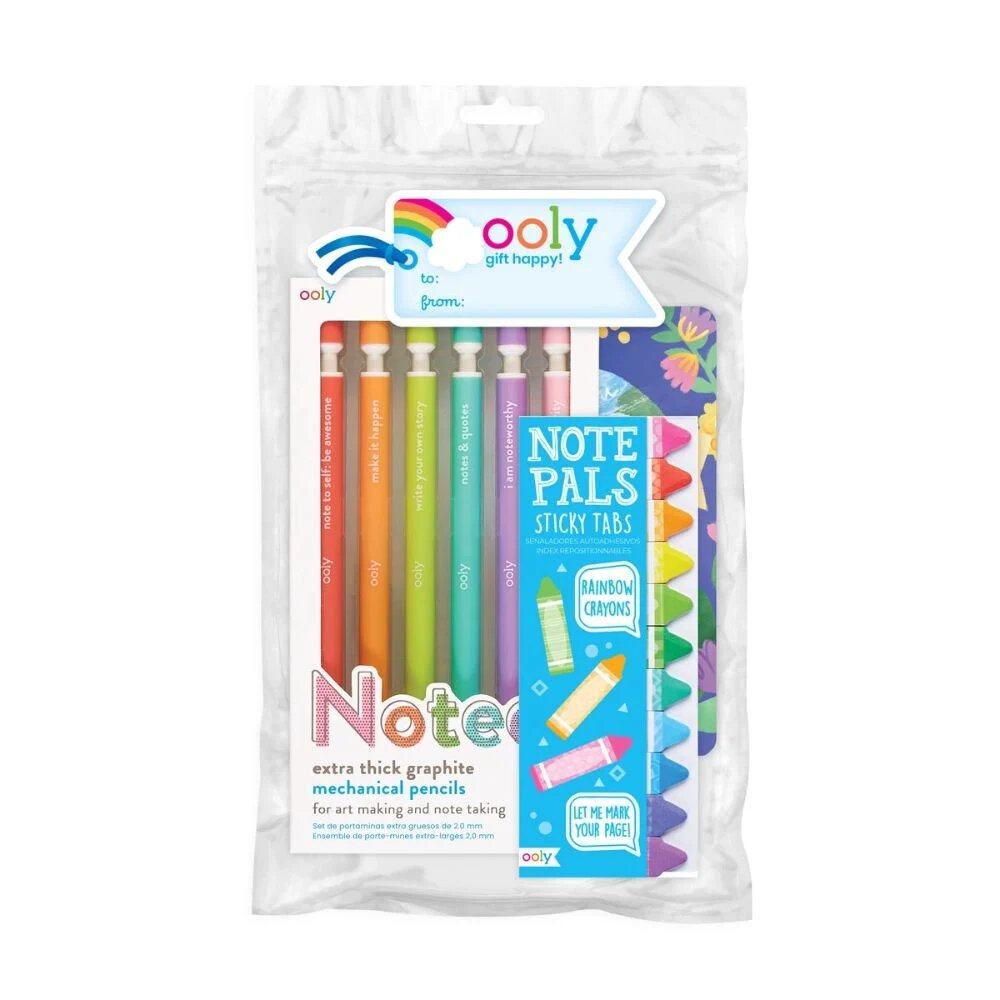 Ooly Set cadou Happy pack Pastel rainbows