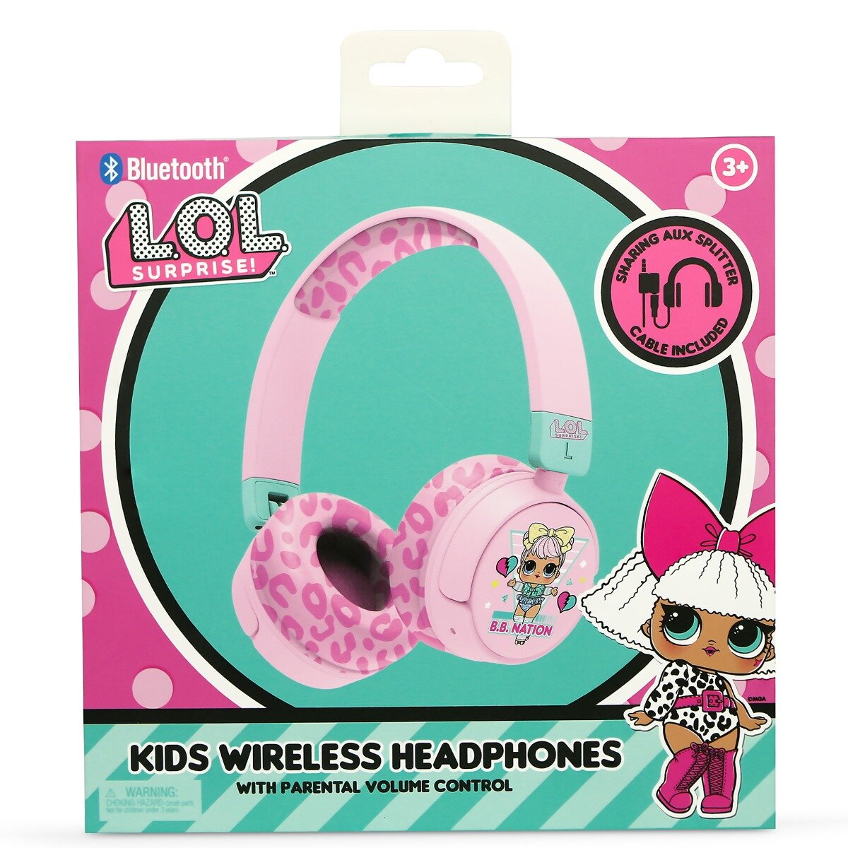 OTL Casti wireless On-ear LOL Surprise BB Nation
