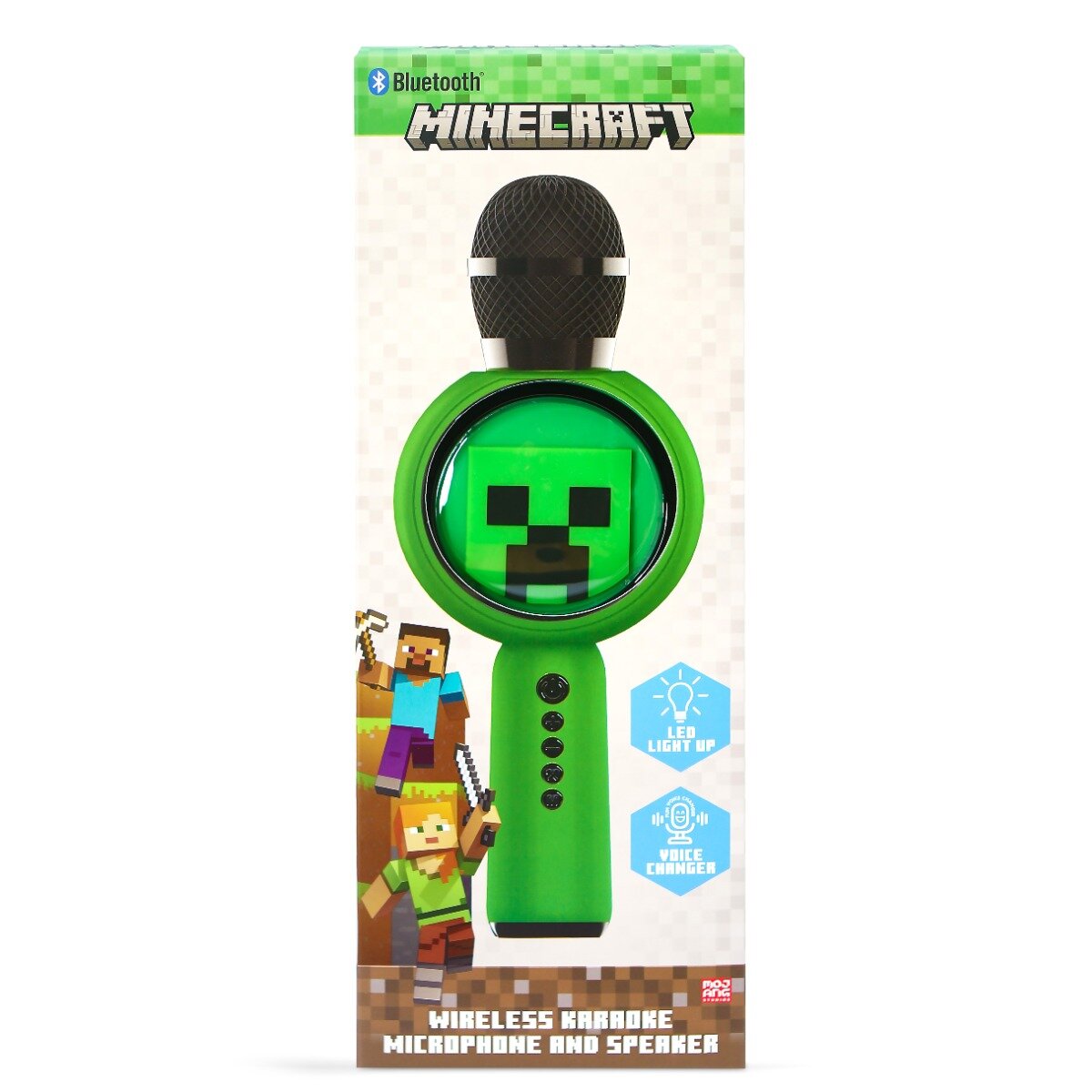 OTL Microfon wireless cu speaker Minecraft Creeper