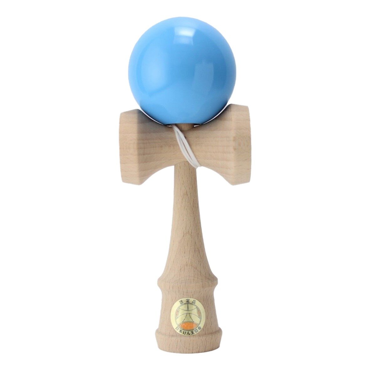 Ozora Jucarie de indemanare din lemn Kendama Bleu 18 cm