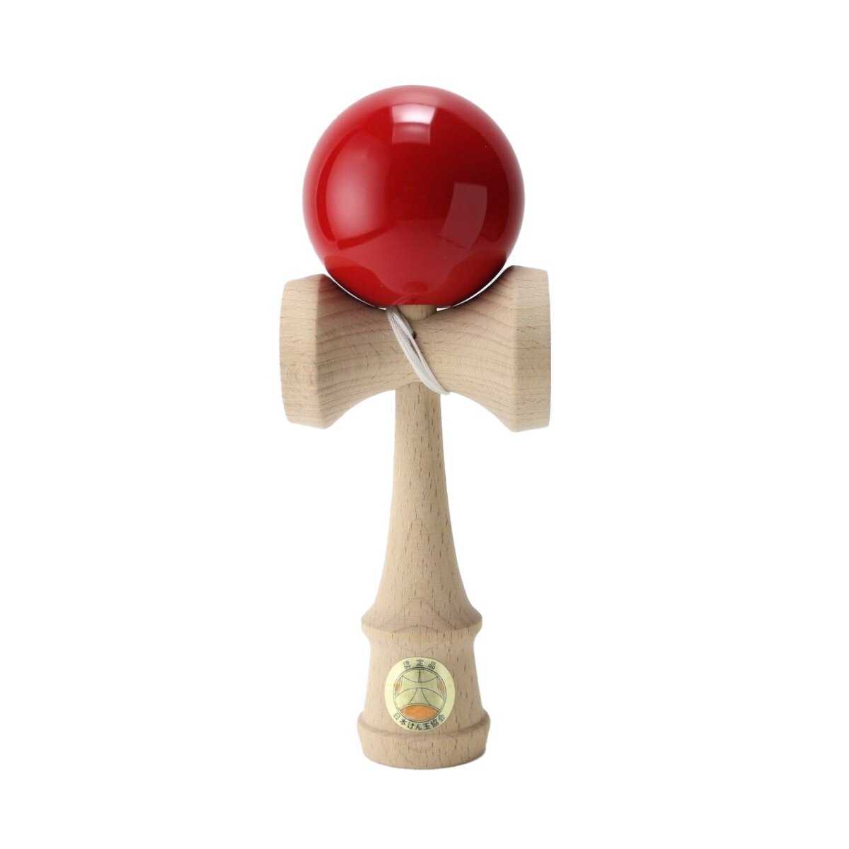 Ozora Jucarie de indemanare din lemn Kendama Rosu 18 cm