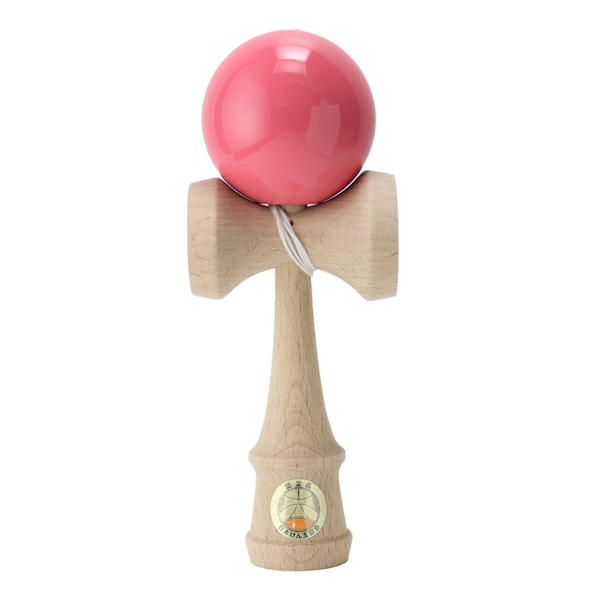 Ozora Jucarie de indemanare din lemn Kendama Roz 18 cm
