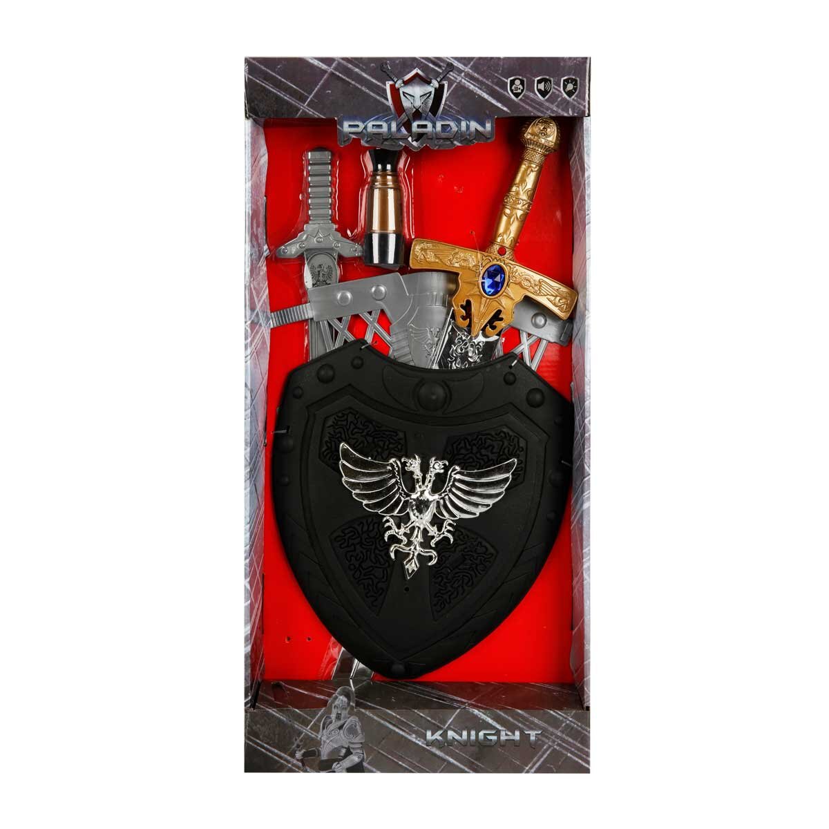 Paladin Set pentru cavaler Scut protectie si sabie