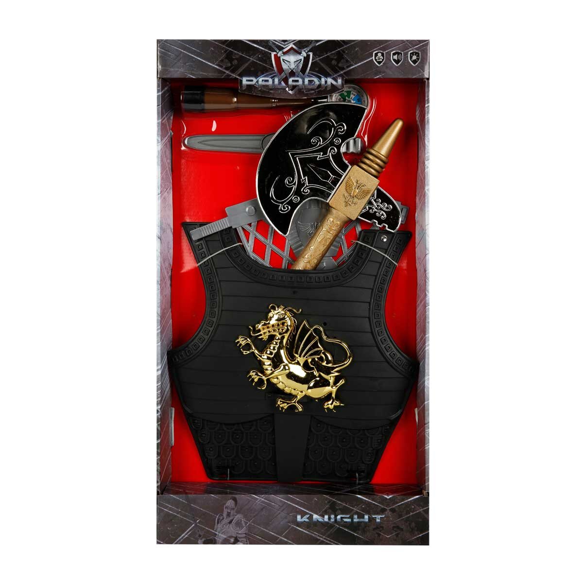 Paladin Set pentru cavaler Topor si armura