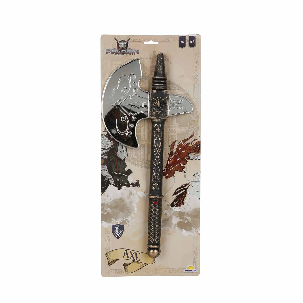 Paladin Topor de jucarie cu sunete Voice Knight Axe
