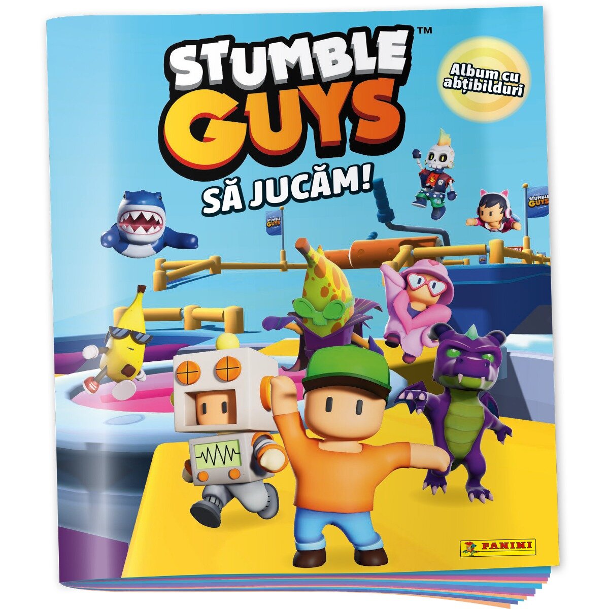 Panini Album pentru stickere Stumble Guys