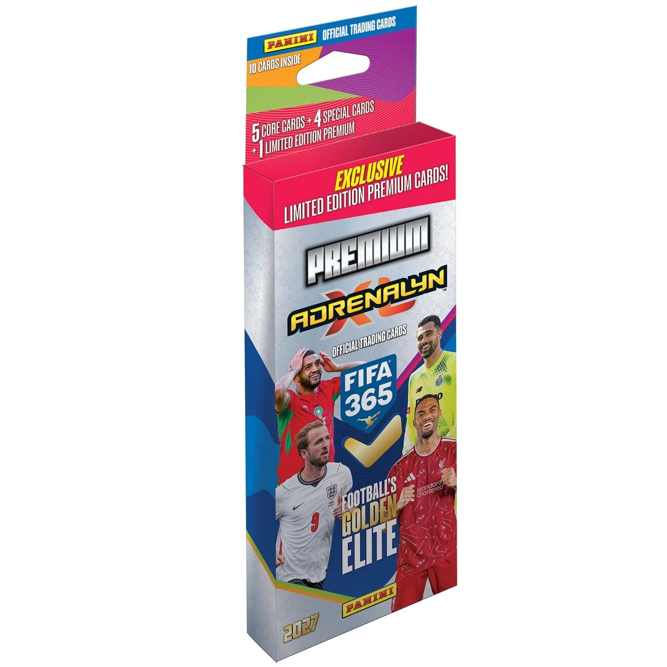 Panini Set 10 cartonase FIFA 365 Adrenalyn XL 2027 Ecoblister Premium Gold