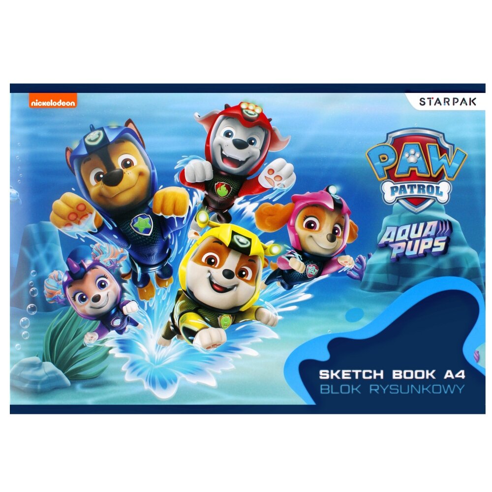 Paw Patrol Bloc desen Starpak A4