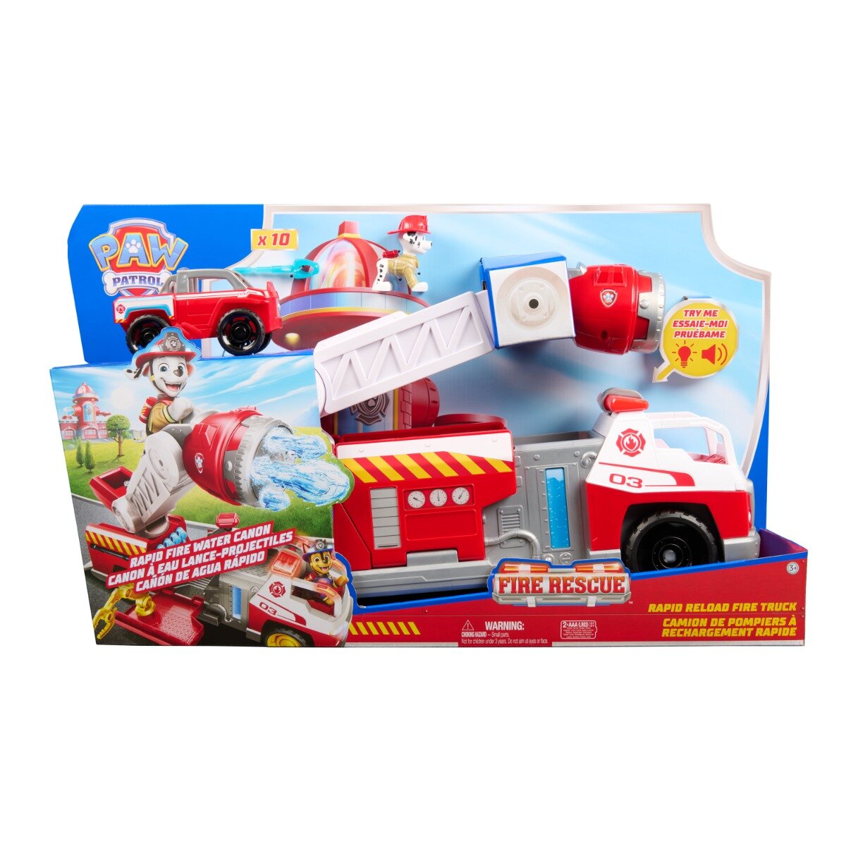 Paw Patrol Camion de pompieri cu sunete Rapid Fire Water Canon 6072600