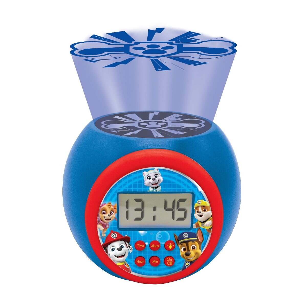 Paw Patrol Ceas desteptator cu proiector si temporizator Lexibook