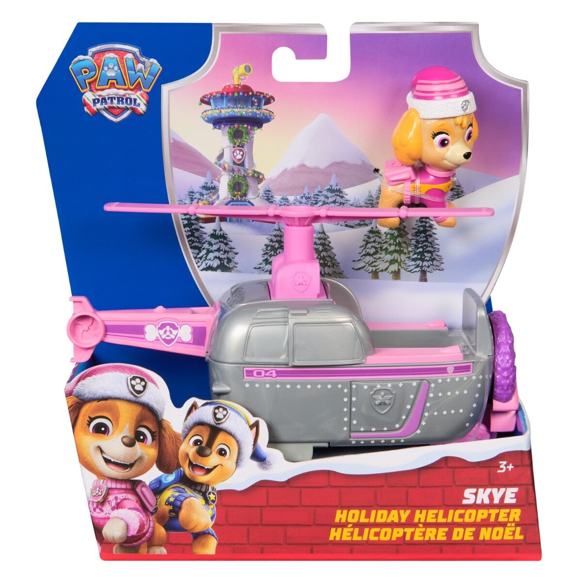 Paw Patrol Elicopter cu figurina Skye Holiday 20153733