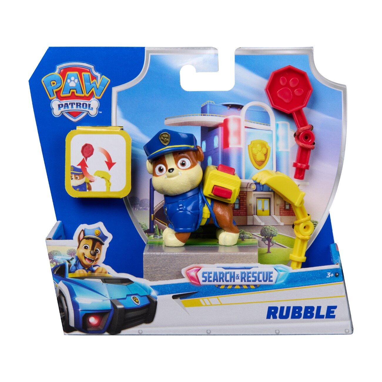 Paw Patrol Figurina cu accesorii Search and Rescue Rubble 20155504