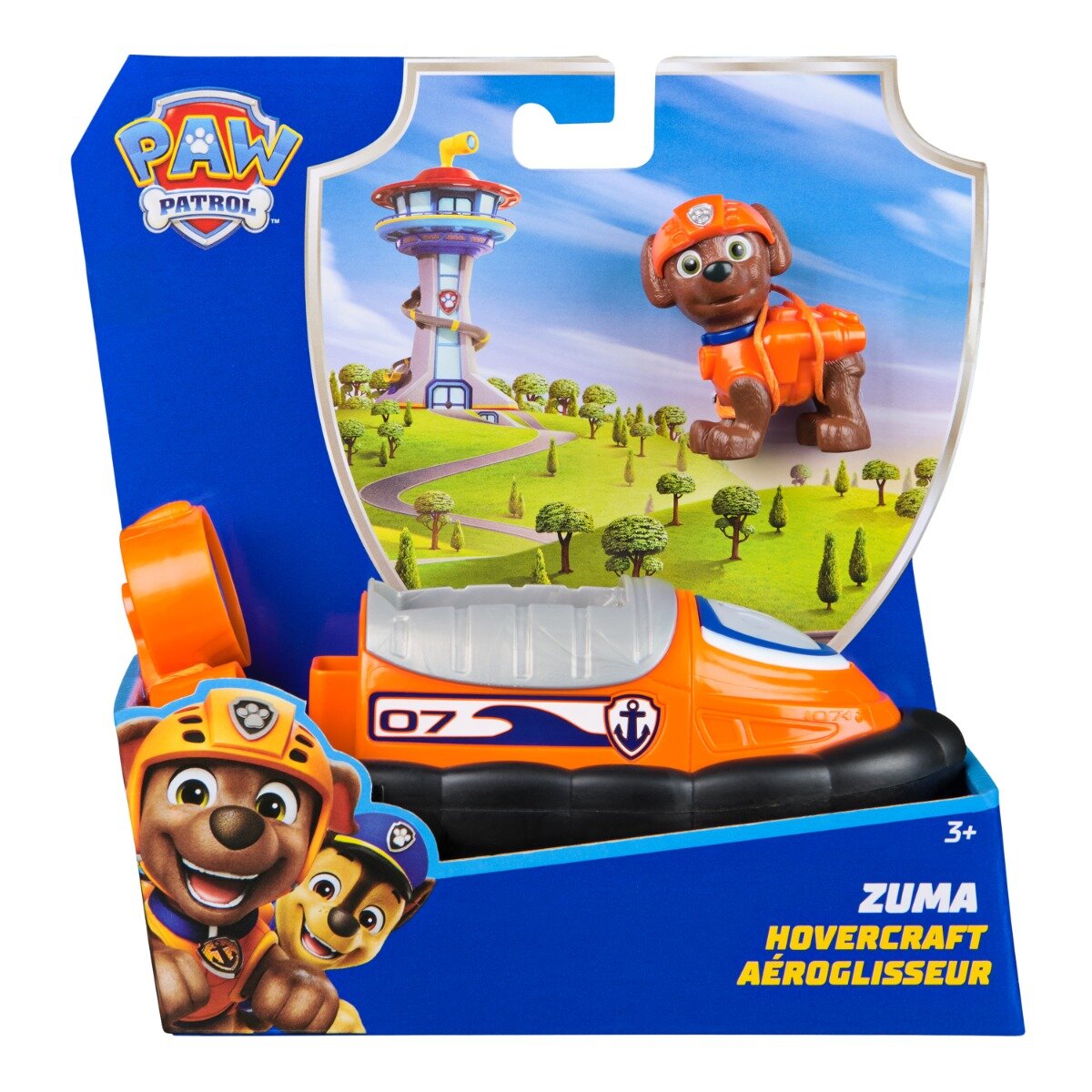 Paw Patrol Hovercraft cu figurina Zuma 20148933