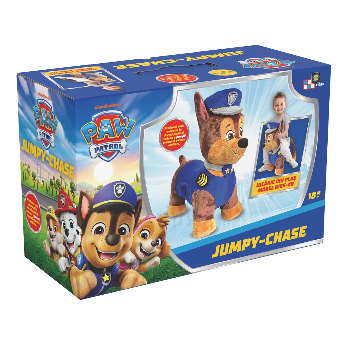 Paw Patrol Jucarie de plus gonflabila Jumpy Chase