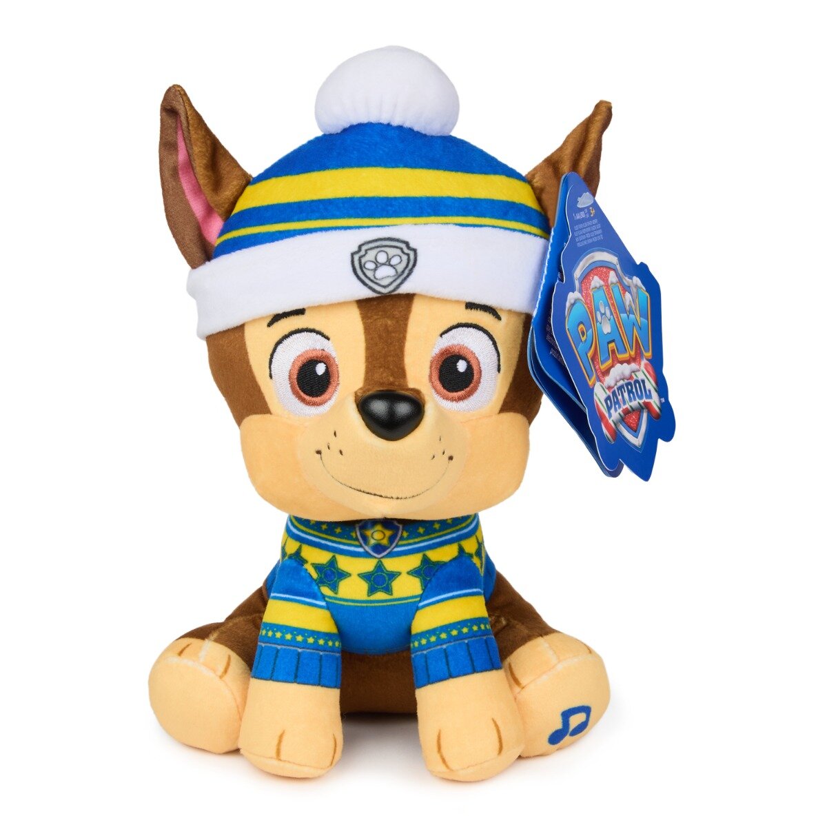 Paw Patrol Jucarie de plus interactiva Chase 20 cm 20154050