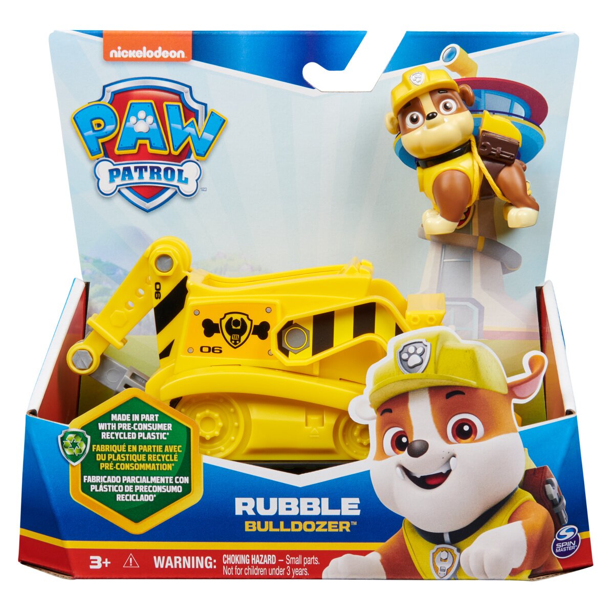 Paw Patrol Masinuta cu figurina Excavatorul lui Rubble 20144472