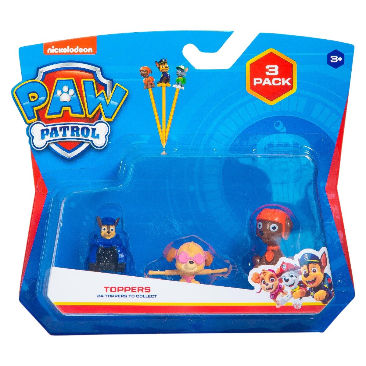 Paw Patrol Set 3 figurine Pencil Toppers S1